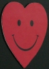 Smiley Face Heart Magnet