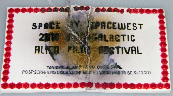 Alien Film Festival - Broken and Torched Marquee Panel