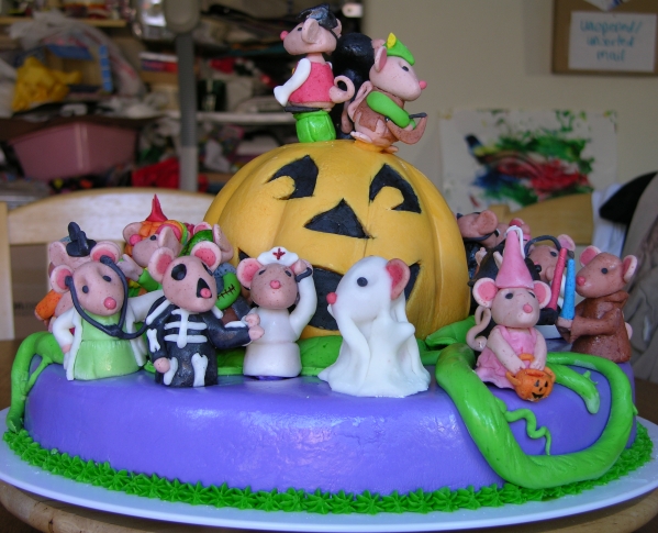 Halloween Cake - Front