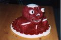 Flayed Goblin Cake - Full Front View