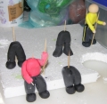 Peo's 2007 Birthday Cake - In the Making - Wiggle Bottoms