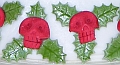 Tea Pot of Doom - Holly/Skull Detail
