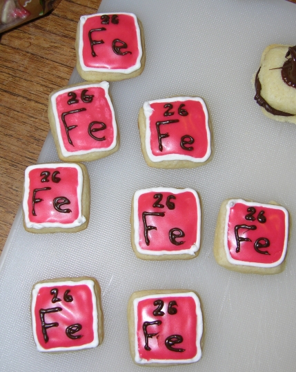 Periodic Table of Cookies - Extra Iron