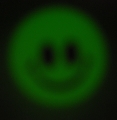 Glowing Smiley Face Ball