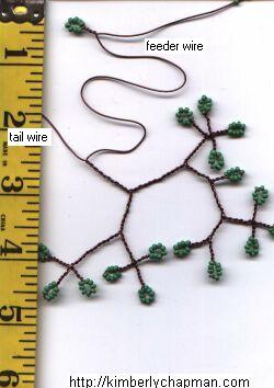 Beaded Tree Tutorial - see description for details