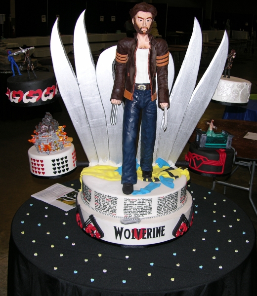 Wolverine Cake - Front