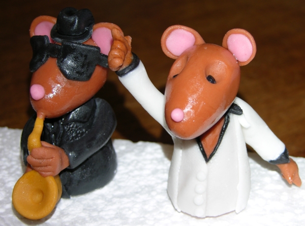 Musical Mice - Sax or Blues Player and Disco John Travolta