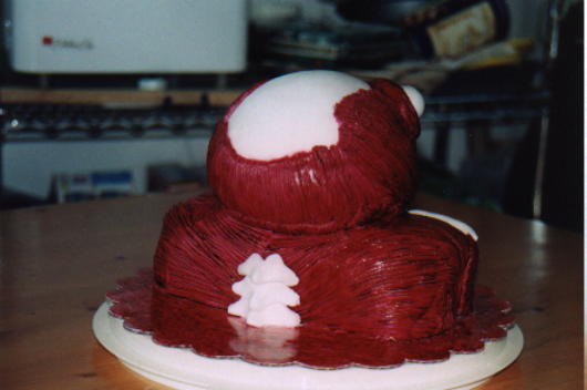 Flayed Goblin Cake - Full Rear View