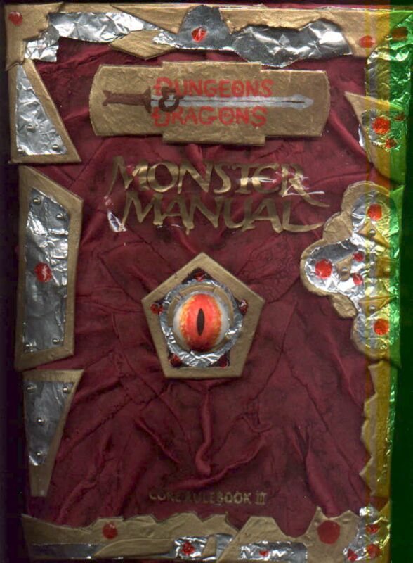 Monster Manual Cake - Cover
