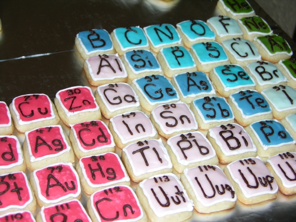 Periodic Table of Cookies - Side - 1