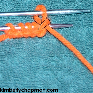 Knitting with Double-Pointed Needles Step 9