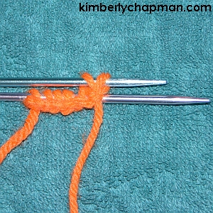 Knitting with Double-Pointed Needles Step 13