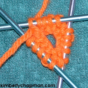 Knitting with Double-Pointed Needles Step 25
