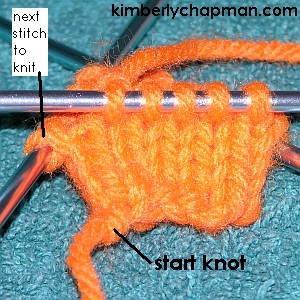 Knitting with Double-Pointed Needles Step 27