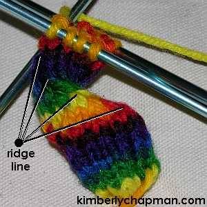 Knitting a Twisted Tube with Double-Pointed Needles Step 10