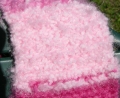 Long Pink Scarf - Detail
