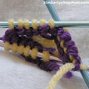 Knitting a Ring with Double-Pointed Needles Step 1