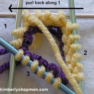 Knitting a Ring with Double-Pointed Needles Step 5