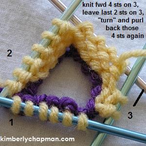 Knitting a Ring with Double-Pointed Needles Step 6