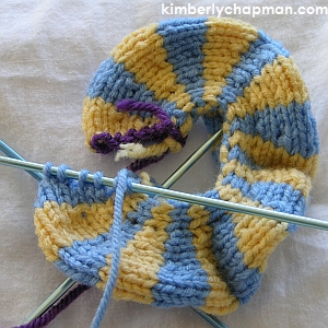 Knitting a Ring with Double-Pointed Needles Step 12