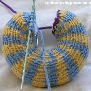 Knitting a Ring with Double-Pointed Needles Step 13