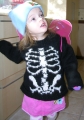 Skeleton Sweater - With Butterfly Wings