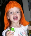 Orange Wig - Front
